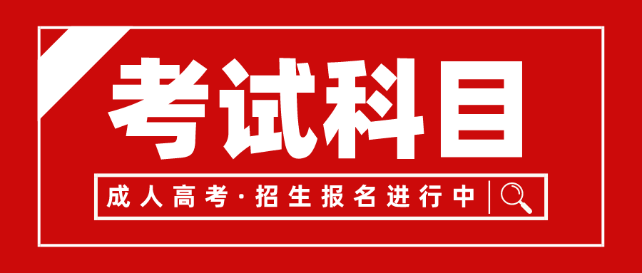 云南成教考试科目